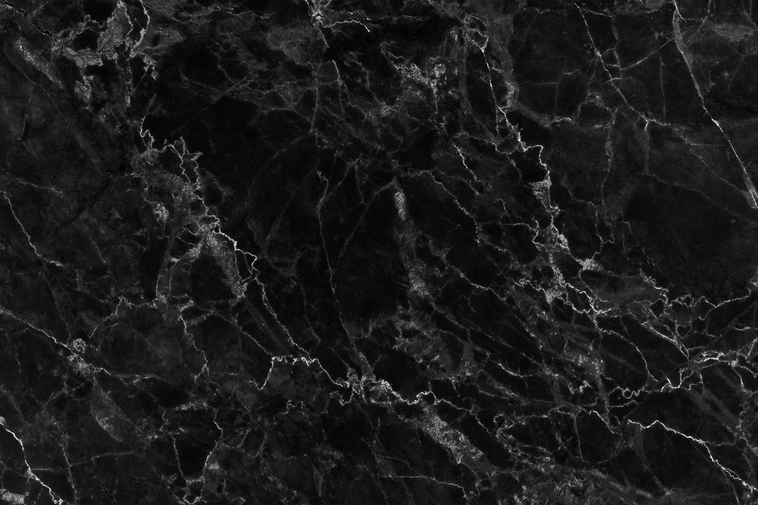 Dywan winylowy czarny marmur elegancki chodnik winylowy do kuchni luksusowy 120x80 cm – Tulup - 2