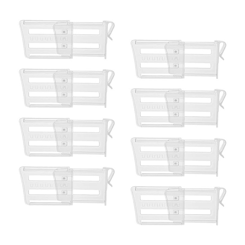 Zestaw 8 separatorów do lodówki, idealnych do kuchni