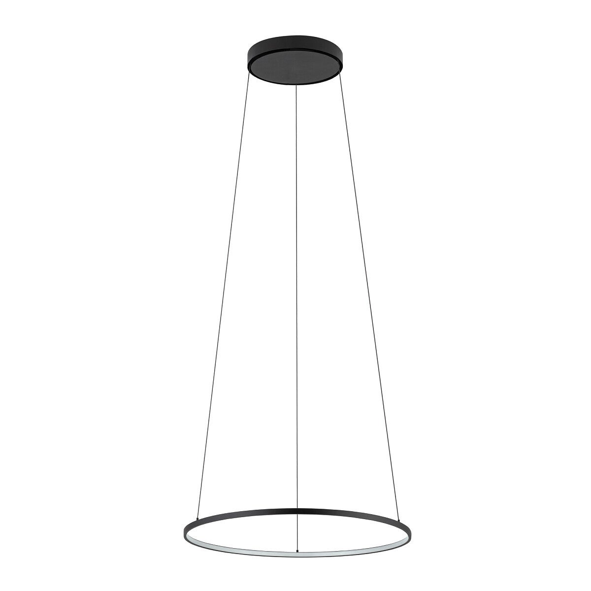 Lampa wisząca CIRCOLO LED LED 18W Ciepła biel 560lm czarna wym: 140 x 45 x 45 cm Nowodvorski Lighting