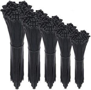 Fascetta ferma-cavo in plastica autobloccante in nylon 50