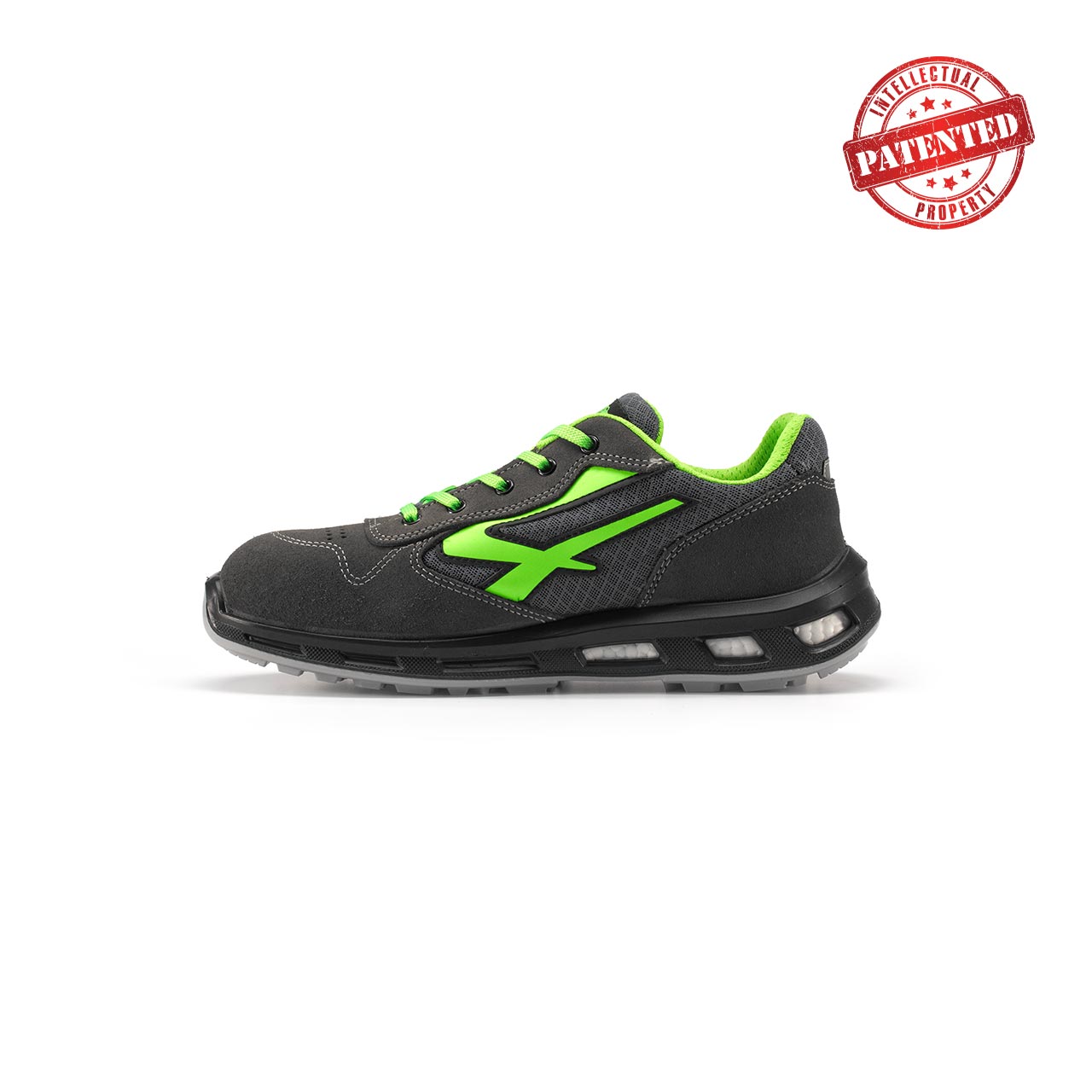Chaussures Point Gris/Vert Faible 40 S1P Upower - 6