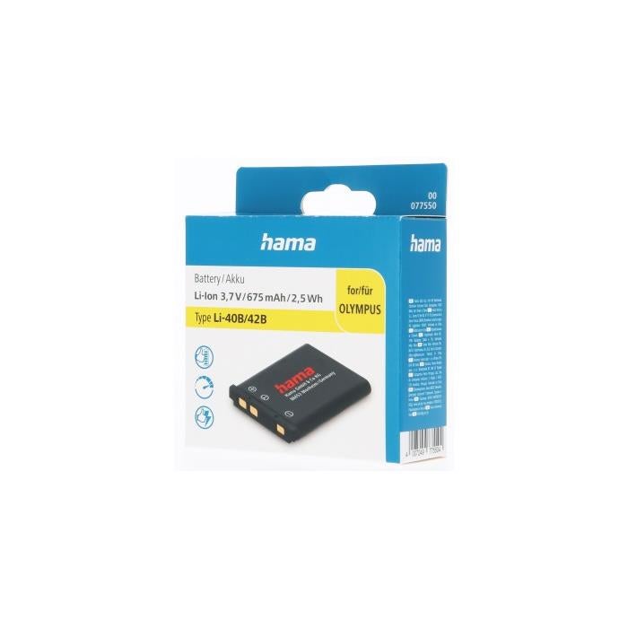 Batterie au lithium-ion 'DP 550' pour Olympus Li42B HAMA - 3