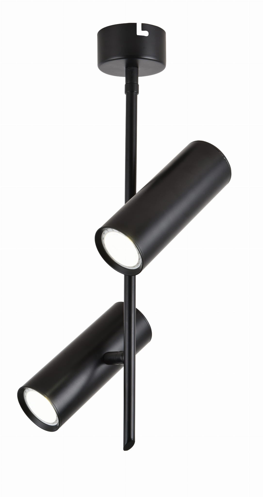 Lampa wisząca Tuba LED 5W Neutralna biel czarna wym: 41,5 x 14 x 8 cm Candellux