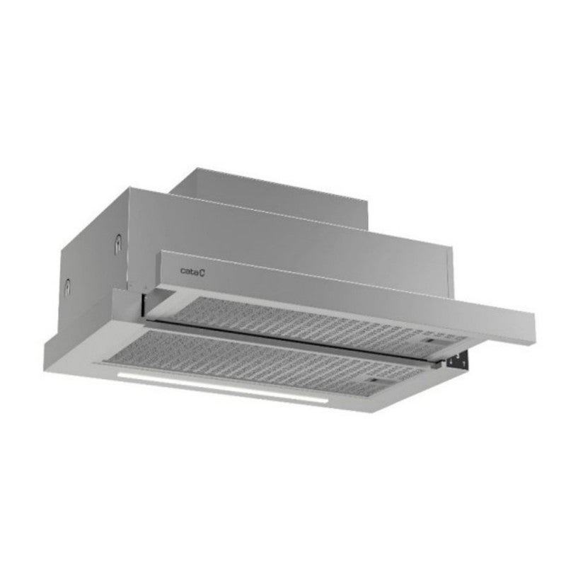 Cata  Campana Telescópica Tfh 6830 X 60Cm Inox Carbón/Blanco , Leroy Merlin