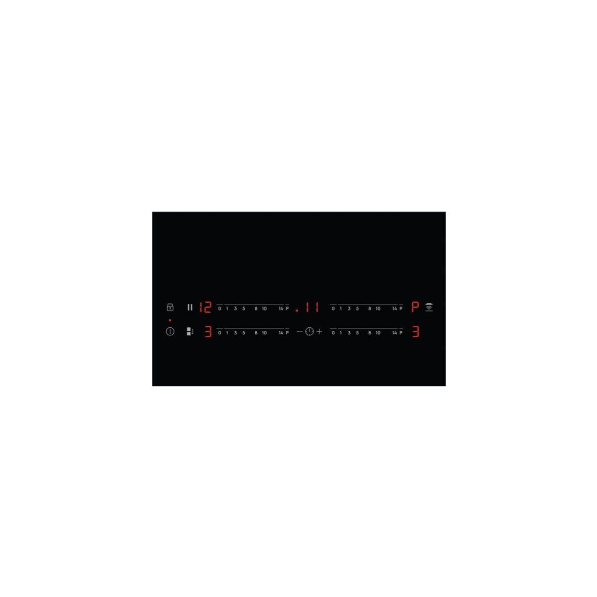 Electrolux Serie 600 LIL83441 plaque Noir Comptoir 78 cm Plaque avec zone à induction 4 zone(s) - 2