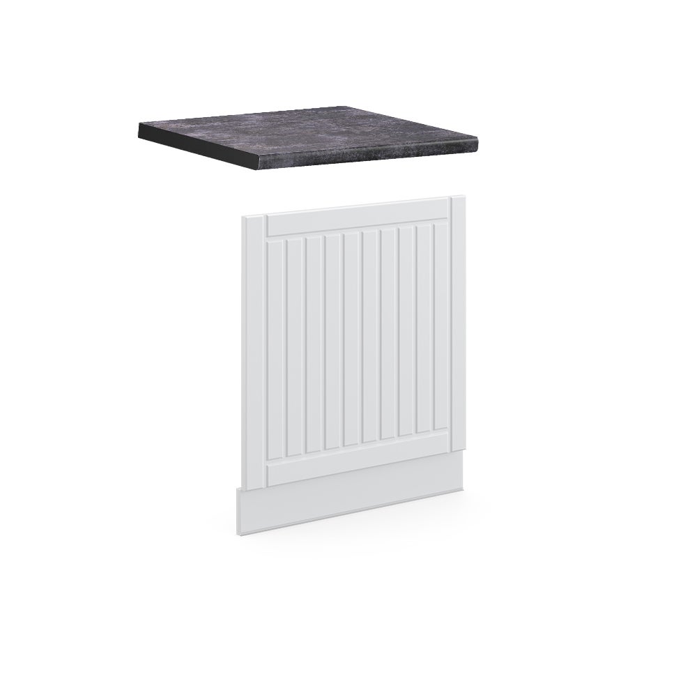 Vicco Panel przedni Fame-Line, Biały domek wiejski, 60 cm , BP Antracyt