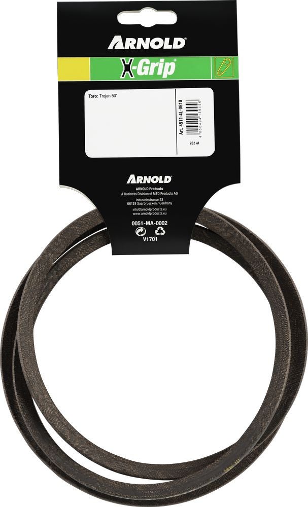 Courroie trapézoïdale X-Grip V de type 4L610 - 4