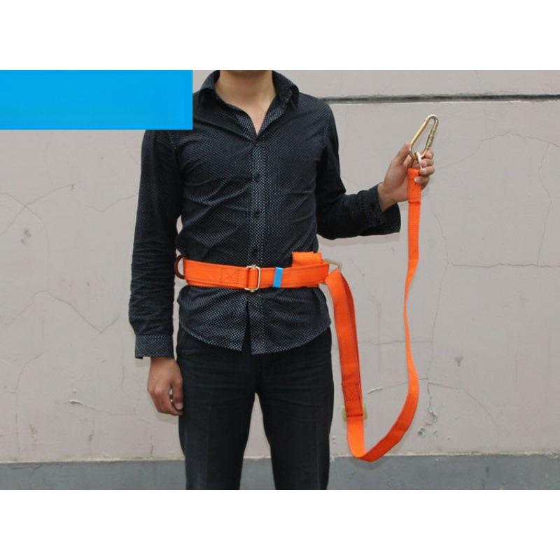 ceinture de sécurité avec longe réglable, harnais d'escalade pour la construction, équipement de protection, protection individuelle contre les chutes - 2