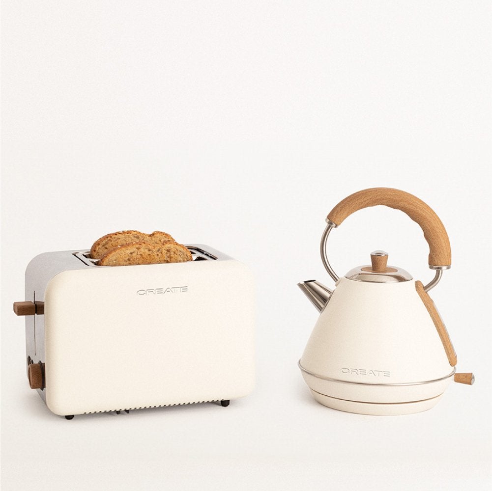 Create , Pack Toast Retro Tostadora + Kettle Retro Hervidor De Agua , Leroy Merlin