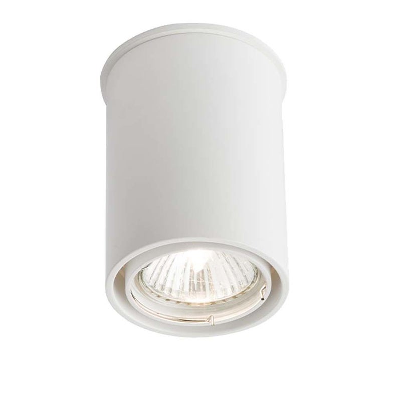 Reflektor sufitowy spot natynkowy Osaka okrągły biały 1xGU10x10W wym: 10 x 7,5 x 7,5 cm metal Shilo