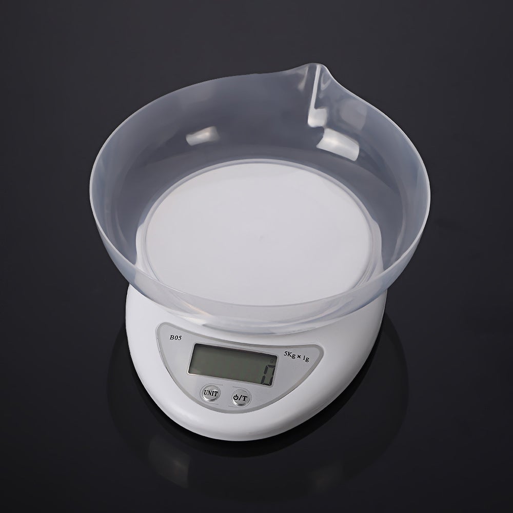 CLASSIC BLACK, elektroniczna waga kuchenna, funkcja tarowania, konwersja cieczy, ultracienka, udźwig 5 kg, podziałka 1 g, czarna