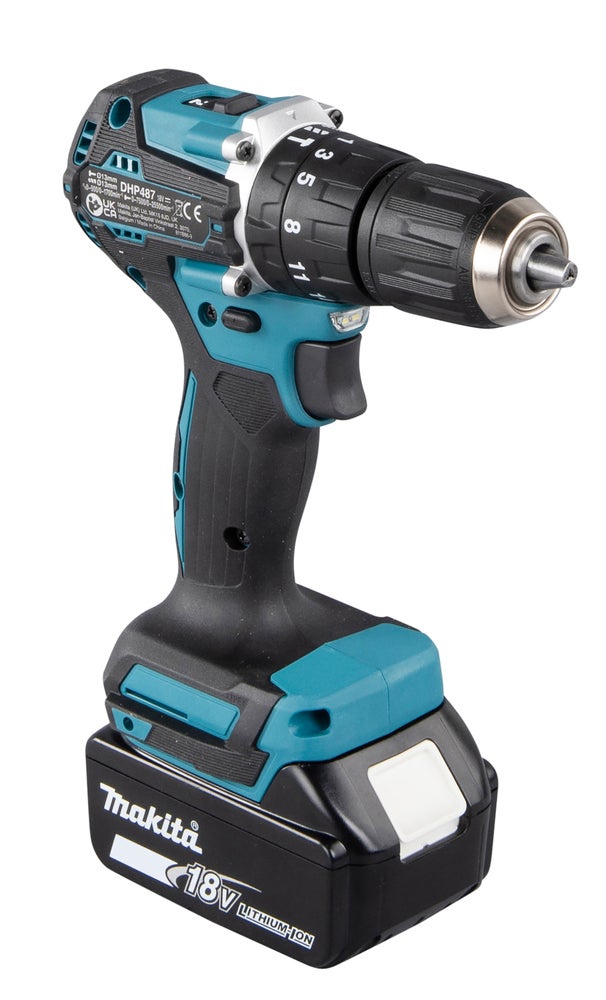Perceuse à percussion 18V Li-Ion LXT (Machine seule) - MAKITA DHP487Z - 7