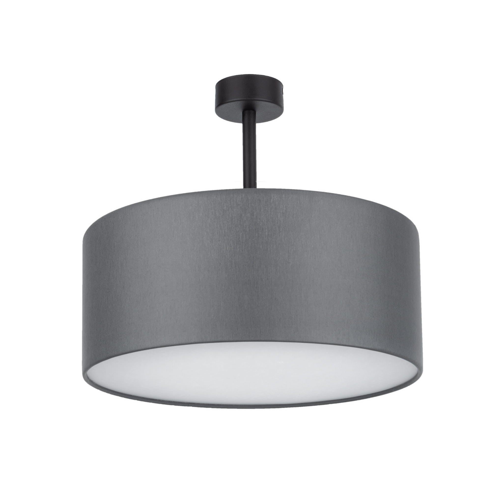 Lampa sufitowa wisząca Rondo czarna-grafit 4xE27x15W wym: 35 x 40 x 40 cm tkanina TK Lighting