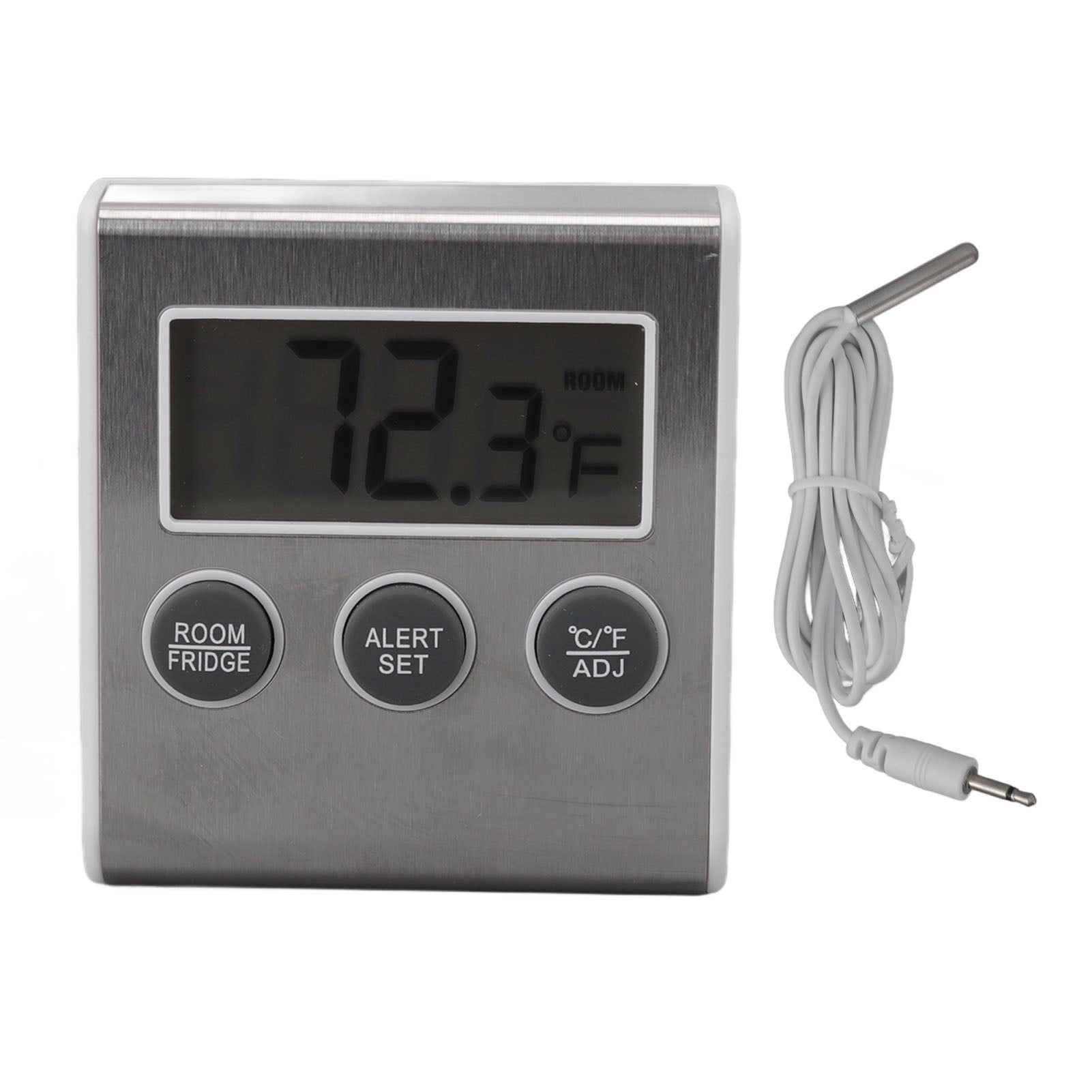 Thermomètre Numérique TM803 Avec Sonde Externe - Alarme Haute/basse, Pour Frigo, Aquarium, Congélateur