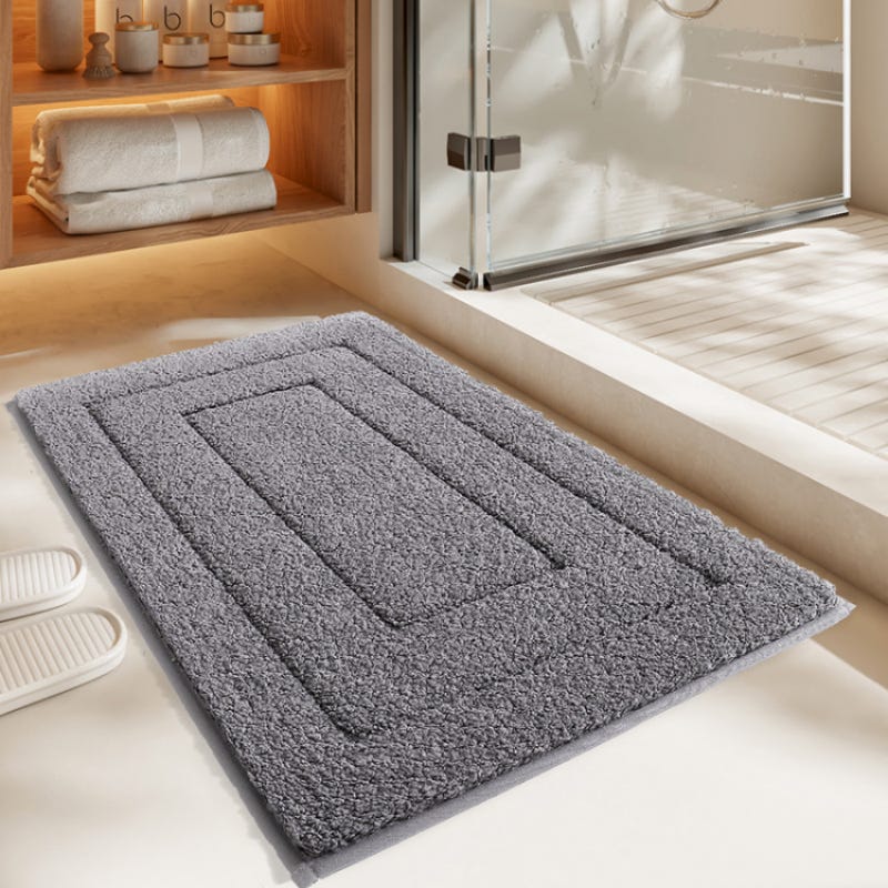 Set di tappetini da bagno ultra morbidi, antiscivolo, in memory foam, 3 pezzi, tappeto da bagno super assorbente, lavabile in lavatrice, tappetino da Set di tappetini da bagno ultra morbidi, antiscivolo, in memory foam, 3 pezzi, tappeto da bagno super assorbente, lavabile in lavatrice, tappetino da