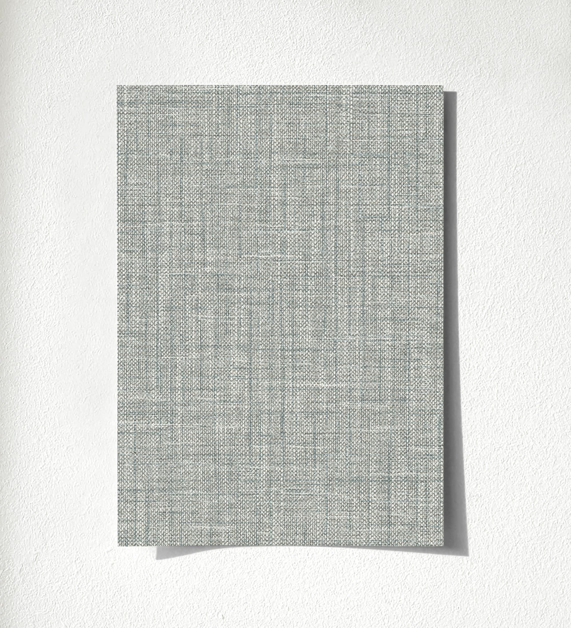 Échantillon DIN A4 de Papier peint vinyle effet toile denim chinée ...