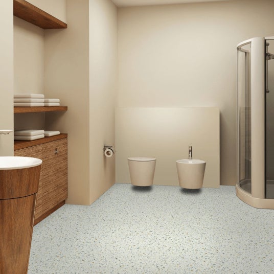 Sol Vinyle - Terrazzo granito coloré - Echantillon 15 x 20 cm - 5