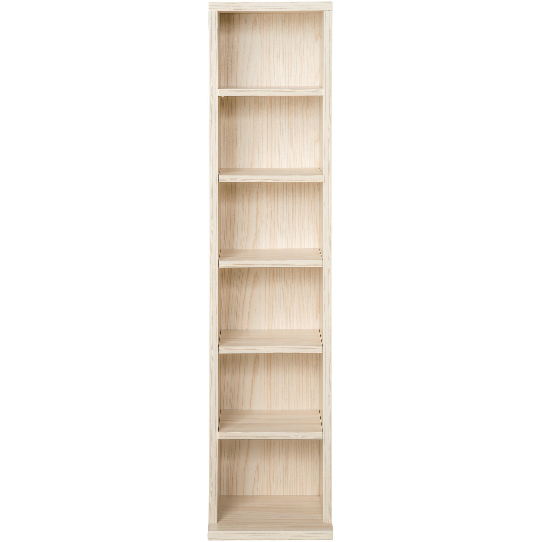 Bibliothèque pour Séjour en MDF Marron H. 90 x l. 21 x P. 20 cm - 2