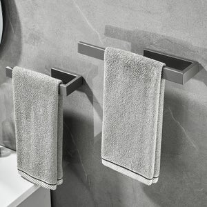 Porta asciugamani autoadesivo in acciaio inossidabile 304, senza perforazione, adatto per bagno e cucina, porta asciugamani argento br | Leroy Merlin