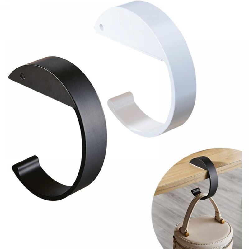 wieszaki na torebki w kształcie litery C, przenośny uchwyt na torebki.