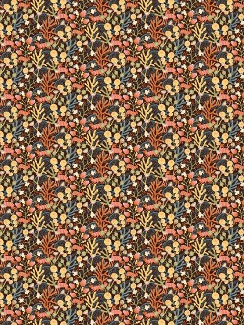 Tapeta koral pomarańczowym - 53 cm x 10.05 m - BORASTAPETER
