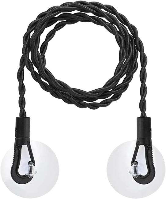 Tendedero de viaje, cable retráctil, sistema para colgar ropa, ventosas ...