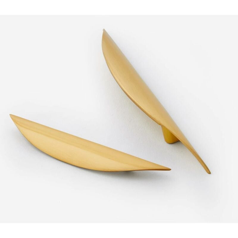 Confezione Da 2 Maniglie Per Mobili Dorate Per Armadietti, Cassetti