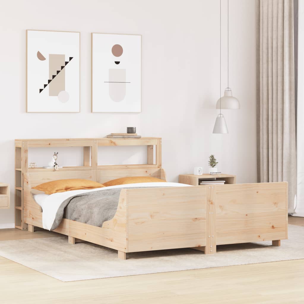Erst-Holz Letto In Pino Massello 120x200, Una Piazza E Mezza, Con Testiera 67 Cm, Portata 120 Kg, Tre Varianti