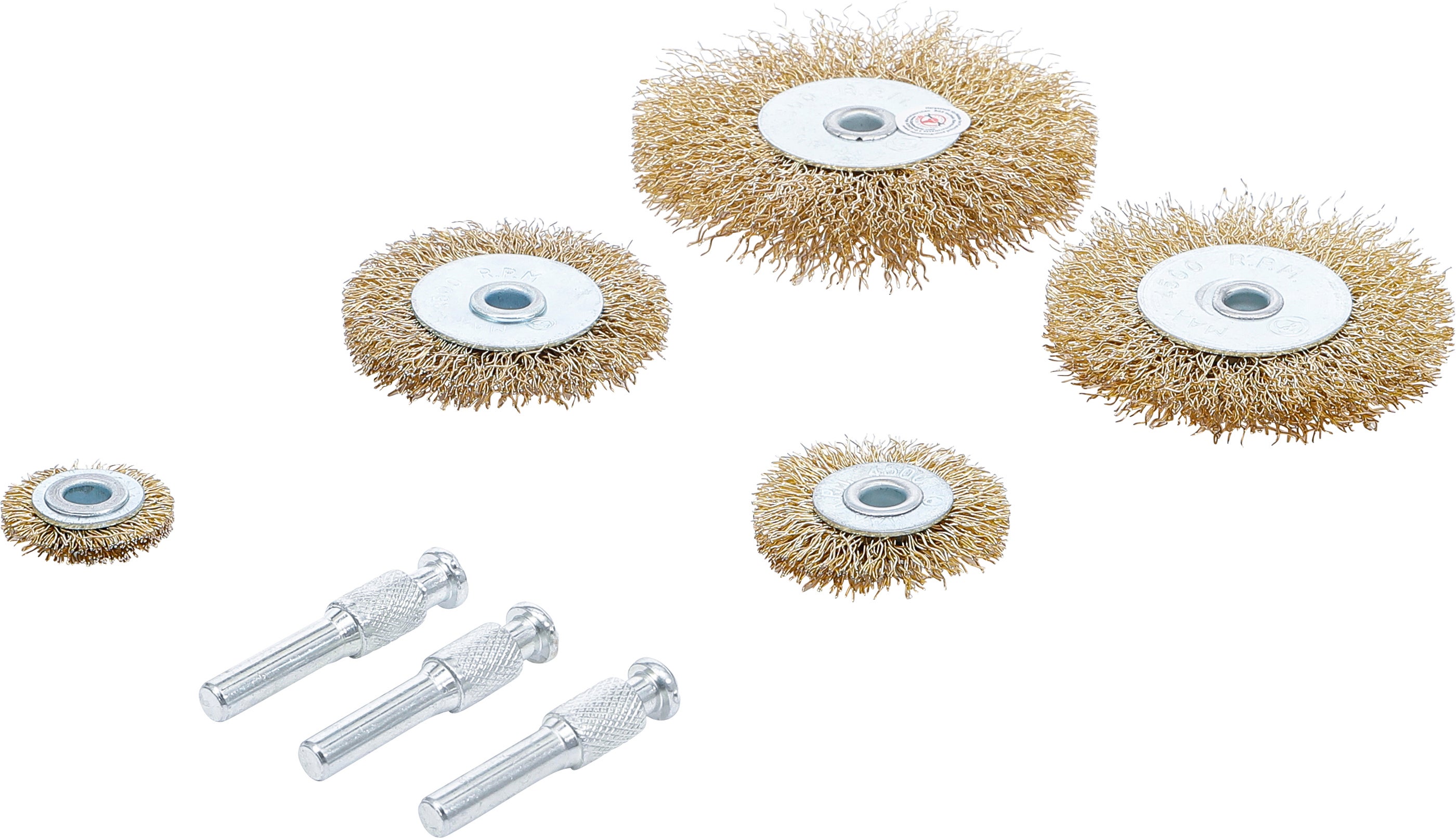 Brosse métallique a manche 4 rangs acier trempé - FORKIND Brosse métallique a manche 4 rangs acier trempé - FORKIND