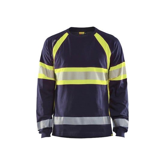 T-shirt Manches Longues Haute-visibilité Noir/Rouge Fluo XXXL 351010309955 92845781