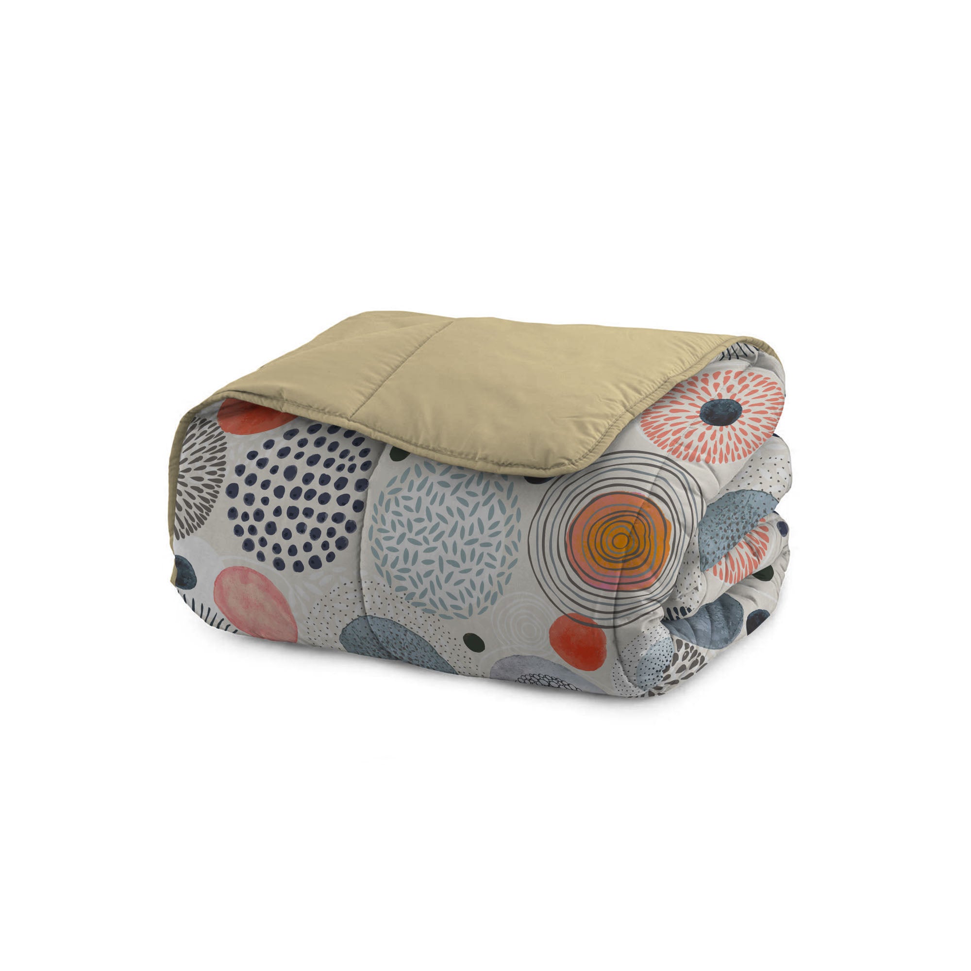 Couette d'hiver Basic, imprimée, 1 place et demie, 200x245 cm, acquerello - 2