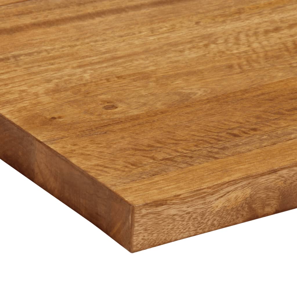 Tampo de mesa retangular em madeira maciça de manga, 80x20x3,8 cm ...