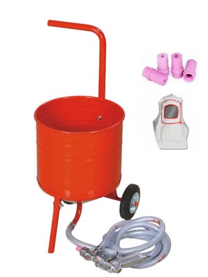 Sableuse Portable Professionnelle Antirouille - Pistolet Sablage Pneumatique Avec Buse