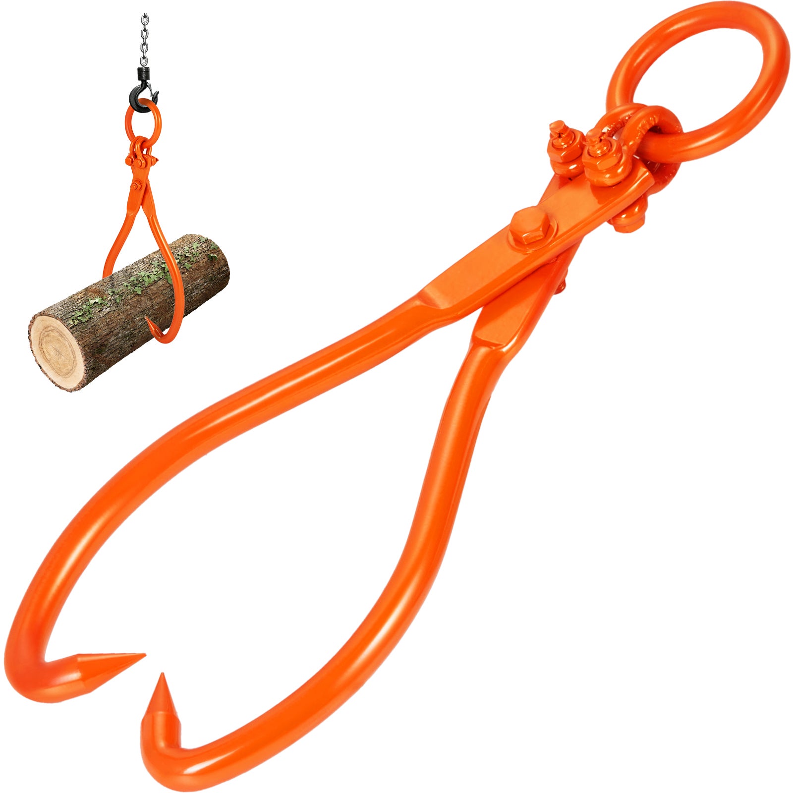 18" 2 szczypce do podnoszenia kłód Heavy Duty 772 lbs VEVOR