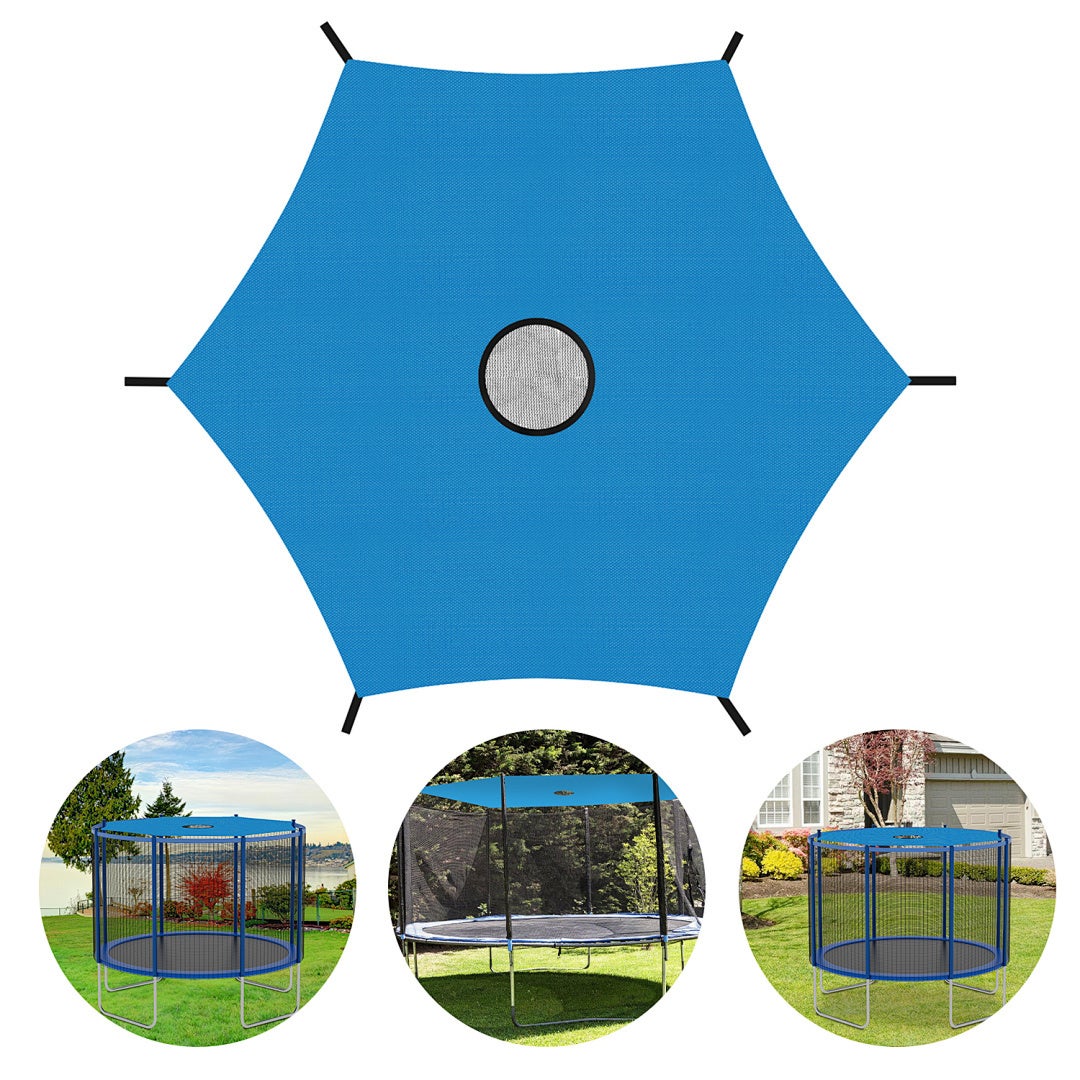 Pokrycie Trampoliny 8FT, Tkanina Oxford 244 cm Odporna na Warunki Atmosferyczne