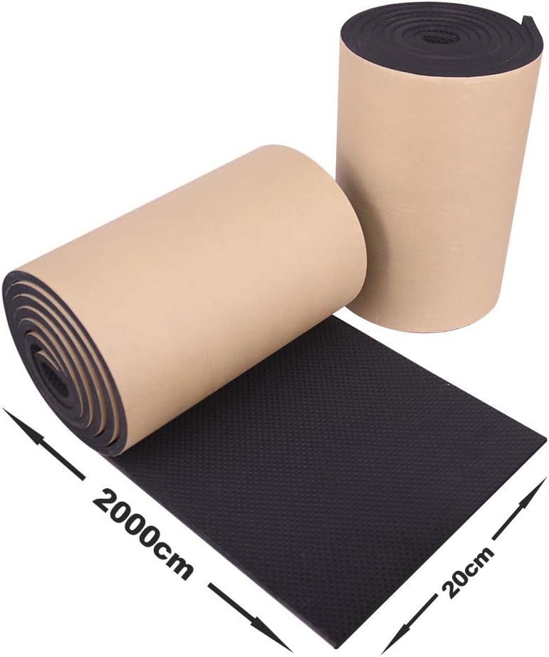 Protection murale autocollante pour garage (2 rouleaux de 200 cm x 20 cm x 4 mm) : protège la porte et le pare-chocs de votre voiture. - 5
