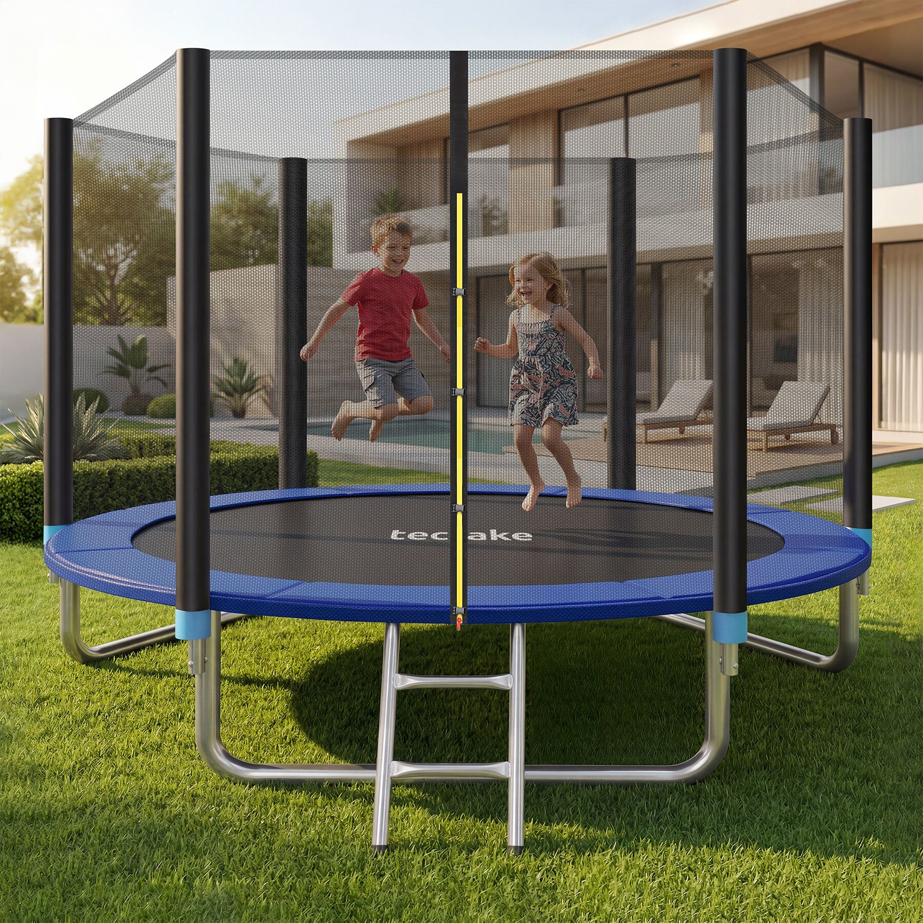 TECTAKE trampolim Ø 305 cm, GS certificado - 3