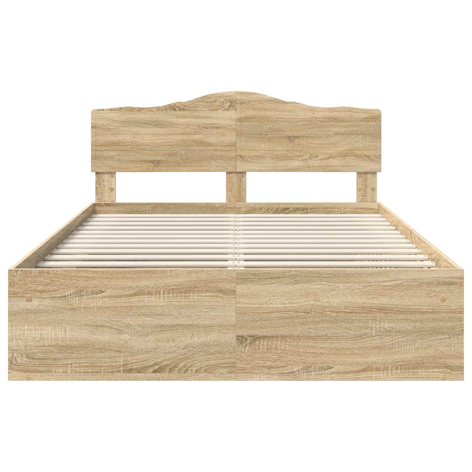 Cadre de lit 140 x 200 cm pin massif - 7
