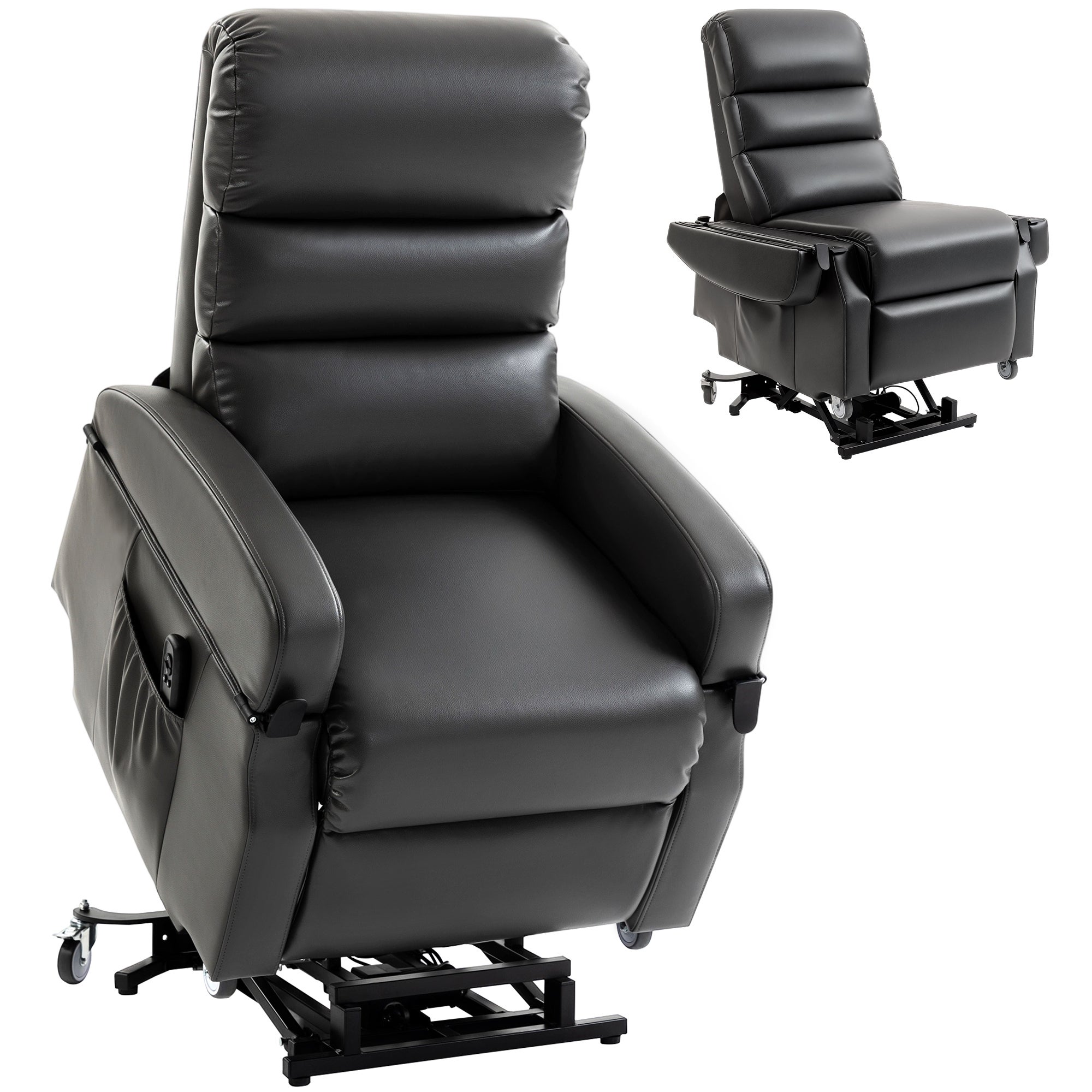 Fauteuil de relaxation électrique avec fonction allongée, fonction