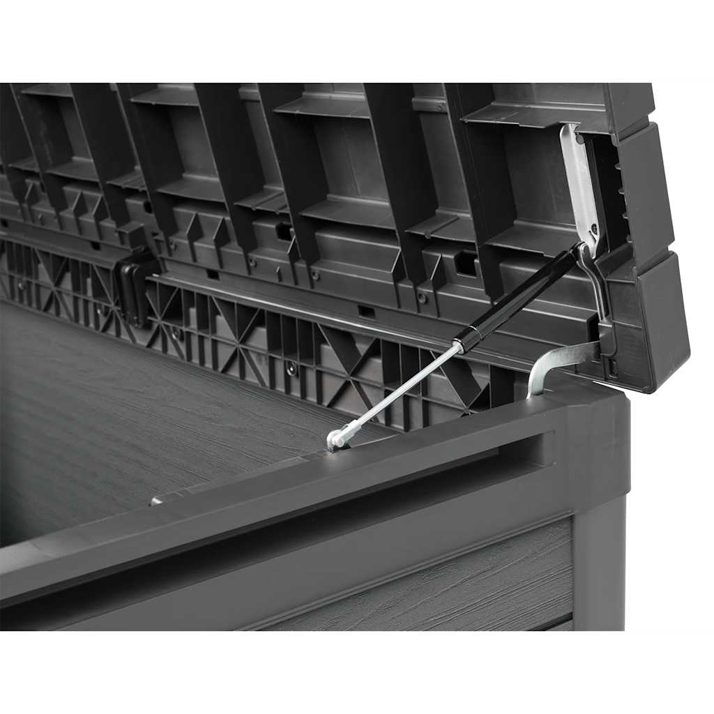 Contenitore Portaoggetti da Esterno Cortina 570 L Grigio Keter - 8