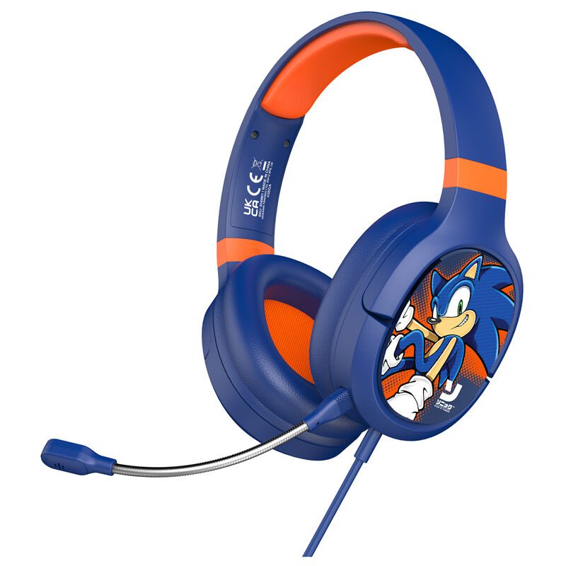 Otl technologies sonic boom sh0901 auricular y casco auriculares alámbrico diadema juego azul rojo