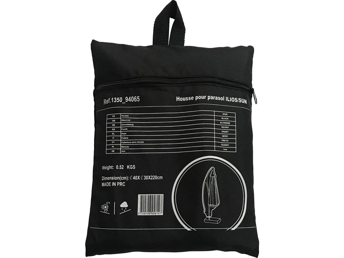 Parasole decentrato da giardino Alu 