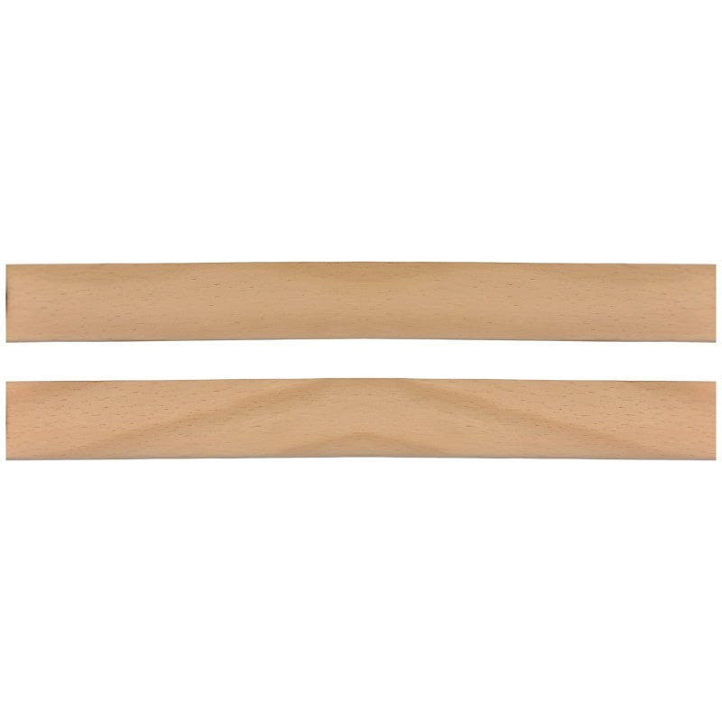 Lot De 3 Lattes Pour Sommier En Hêtre – 64,5 Cm X 48 Mm, épaisseur 8 Mm, 7 Plis, Remplacement Facile Clic-clac, Canapé Lit