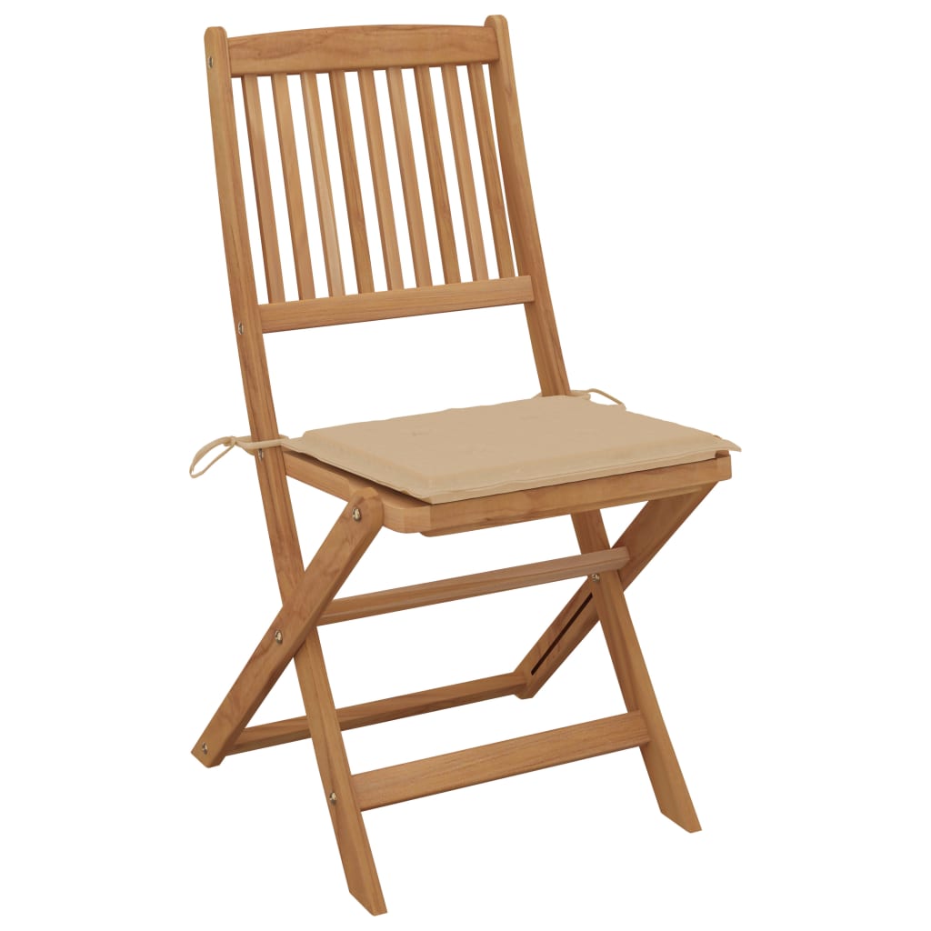 Chaise de jardin pliable sans coussin Multicouleur - 2