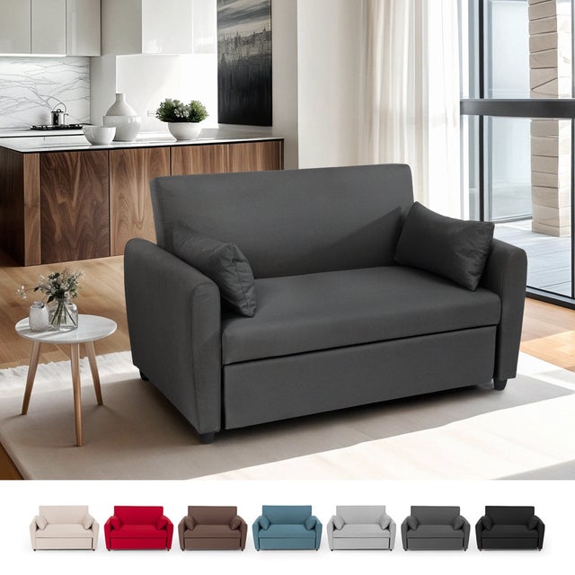Canapé convertible 2 places couchage pour hôtel