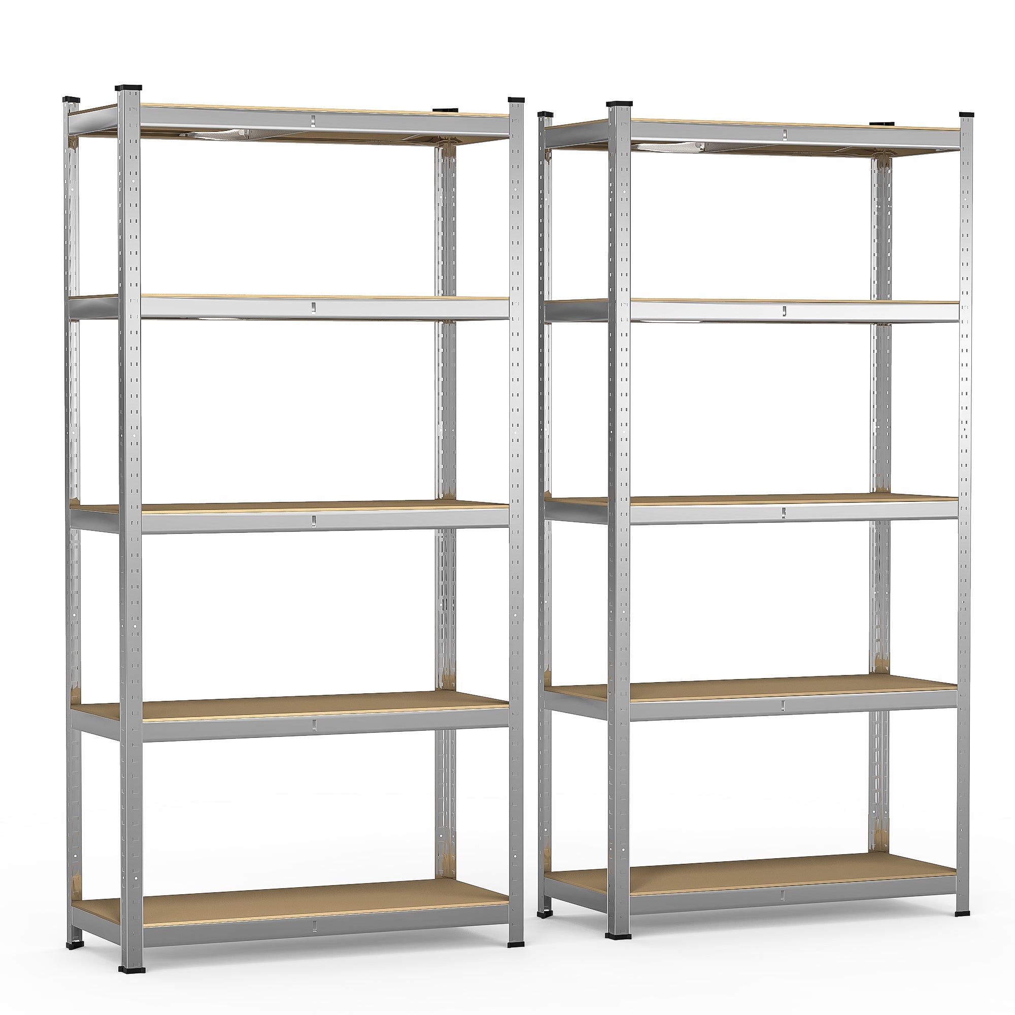 Scaffalatura In Metallo A 6 Ripiani 42x30x160 Cm - Scaffale A Filo Con Gancio Per Cucina E Balcone
