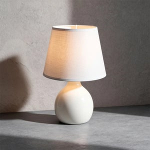XENIA Lampada Da Tavolo Decorativa In Metallo E Resina, Altezza 30 Cm, Luce Calda, Fatta A Mano A Bali - 4