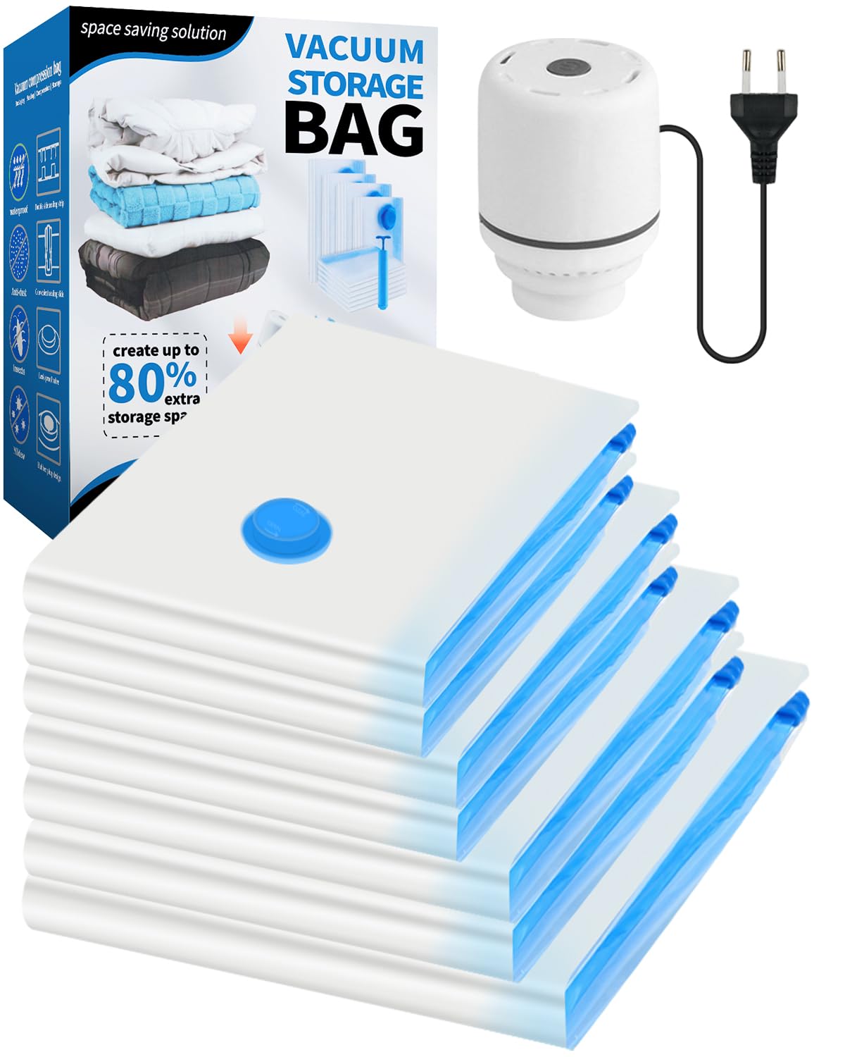 Lot D'embouts D'aspirateur Moyen - 25 Pièces Par Sac - Compatible Avec De Nombreux Modèles - Neuf