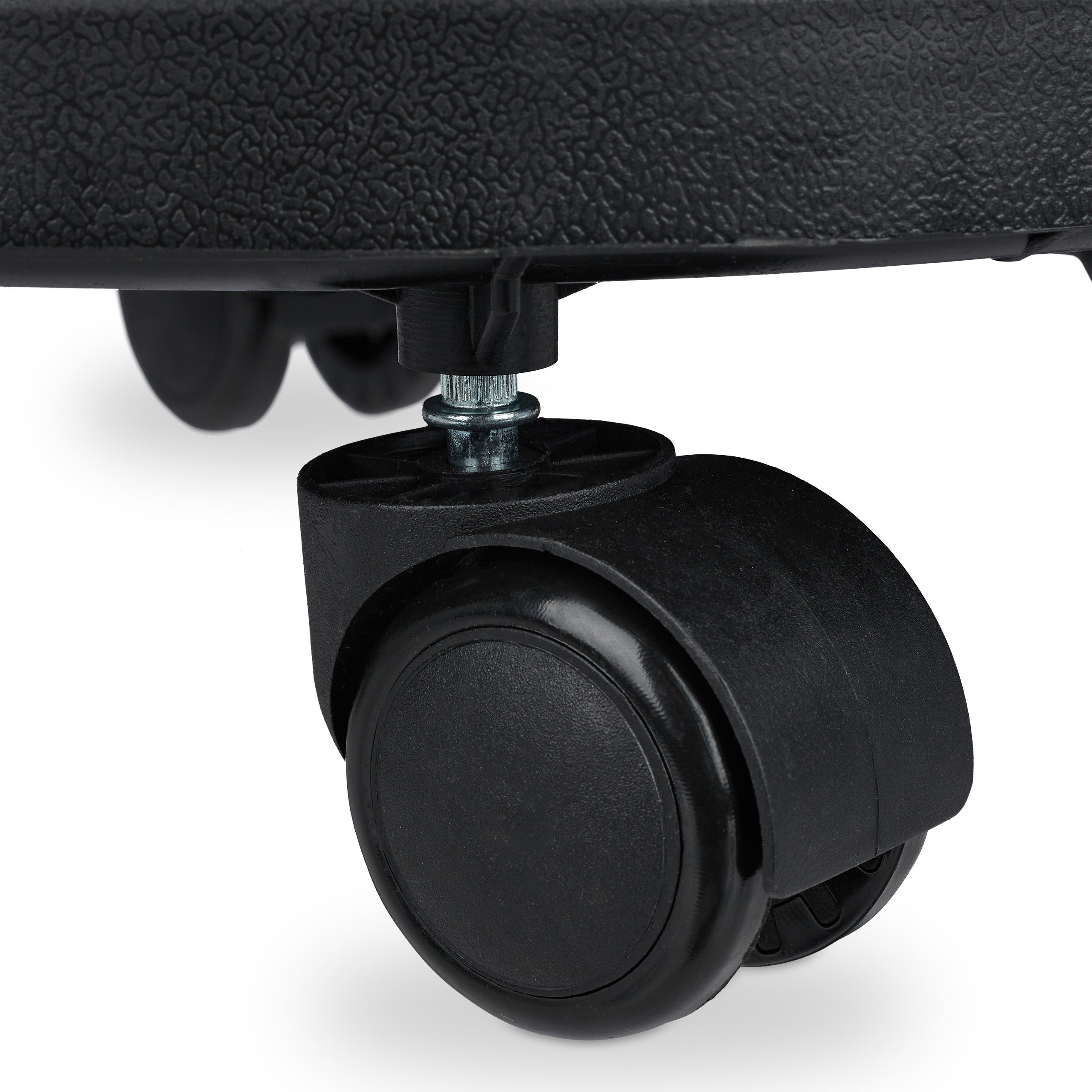 Plateau à roulettes pour plantes, jeu de 2, d.35,6 cm, support pour fleurs sur roues, intérieur et extérieur, Relaxdays - 7