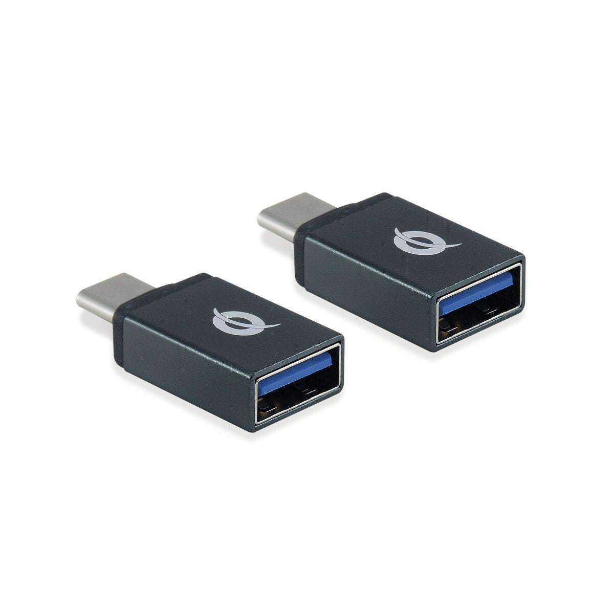 Pack de 2 Adaptadores USB-c macho a USB-a hembra 3.0